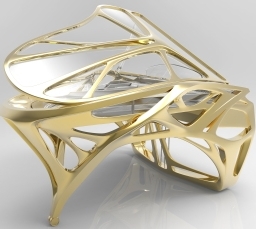 Lucid Exo sculptural piano frame